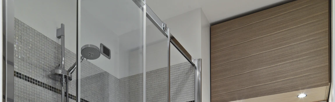 Frosted Glass Shower Doors in Three Lakes, FL